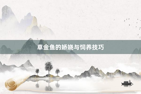 草金鱼的娇娆与饲养技巧